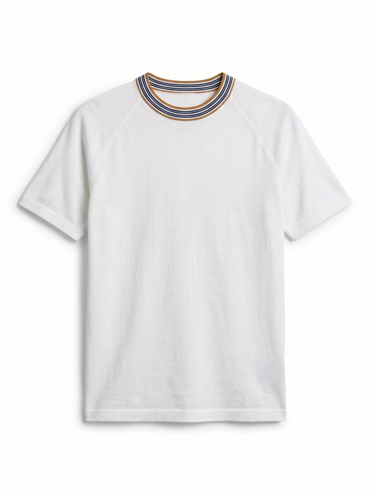 TriC Signature Rib Tee - White