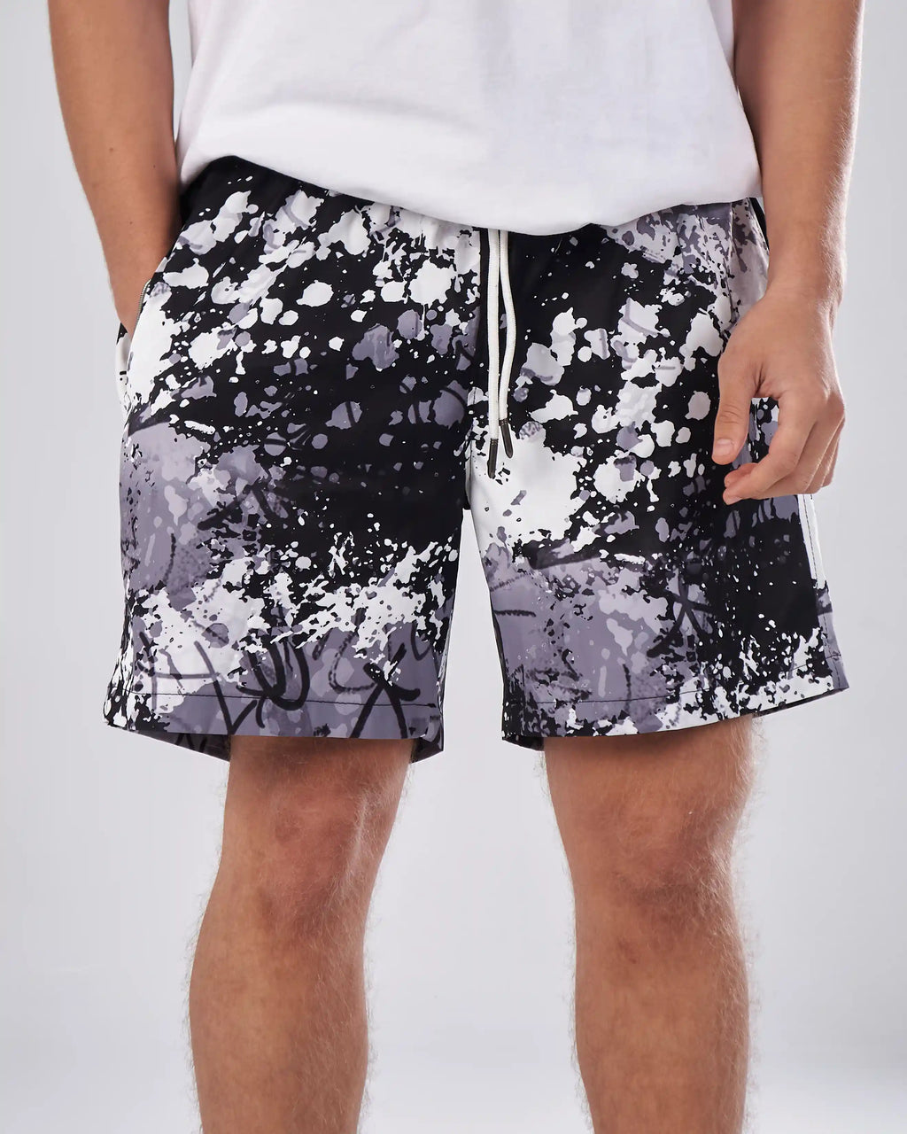 Swimshort – Ink Splash Print