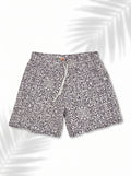 Swimshort – Black Mosaic Print