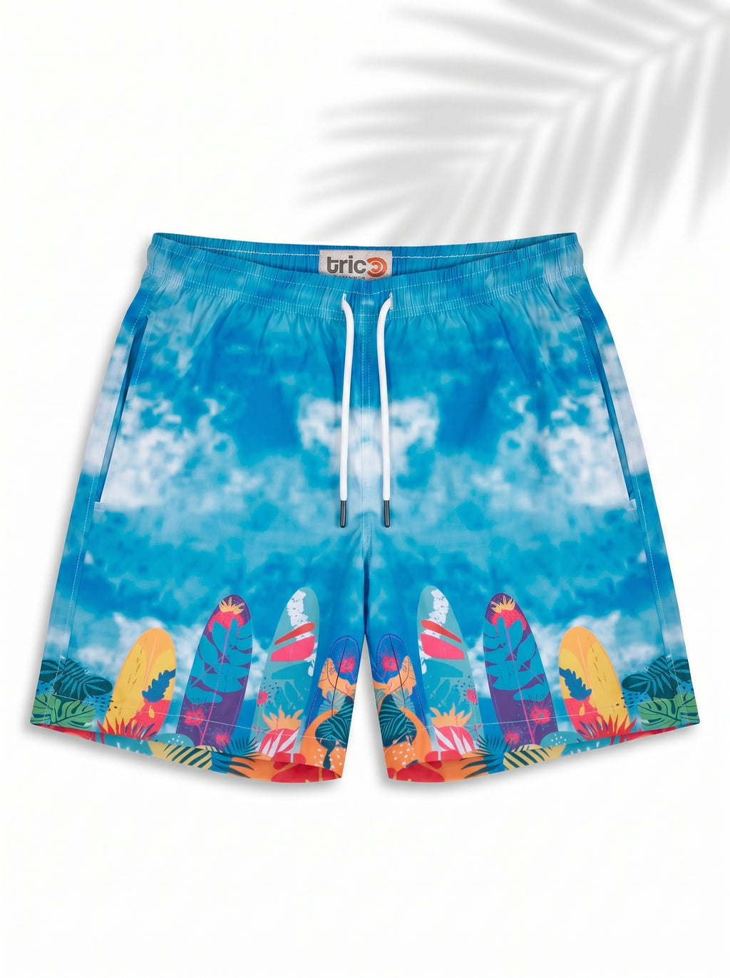 Swimshort – Ocean Surfboard Print