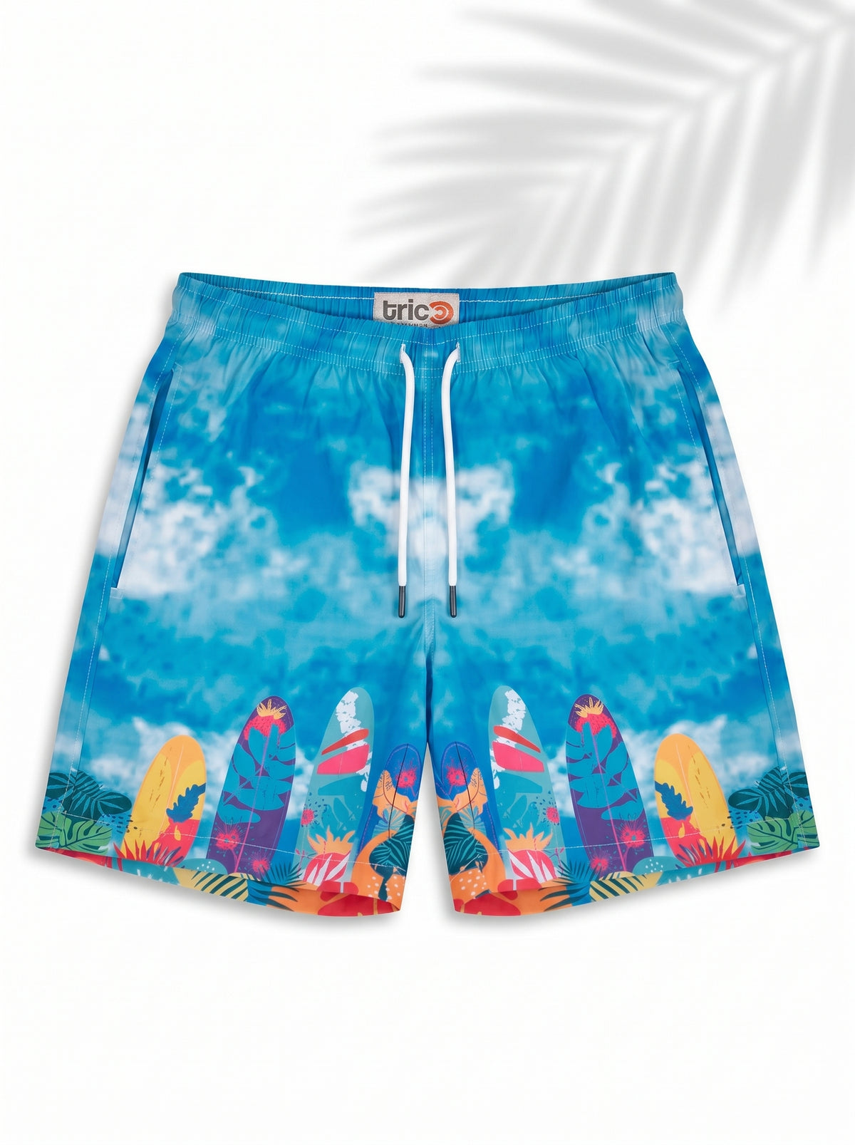 Swimshort – Ocean Surfboard Print