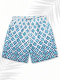 Swimshort – Mediterranean Tile White