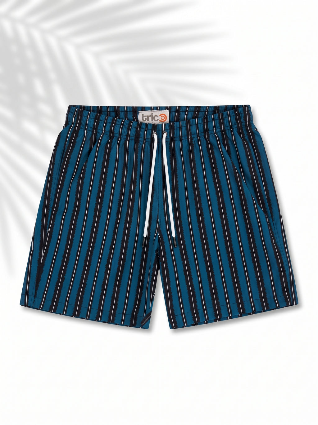 Swimshort – Electric Blue Stripes