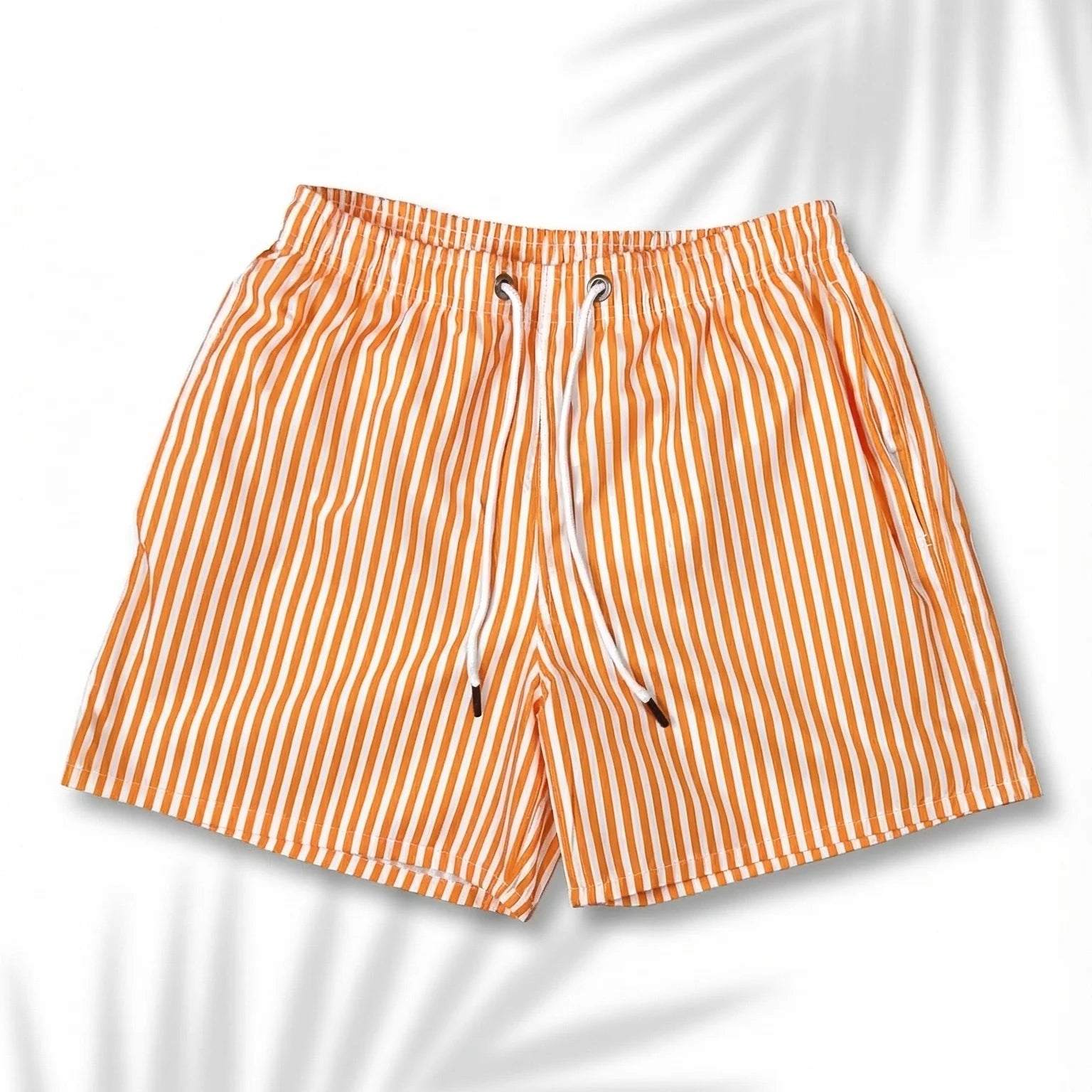 Swimshort – Orange Riviera Stripes