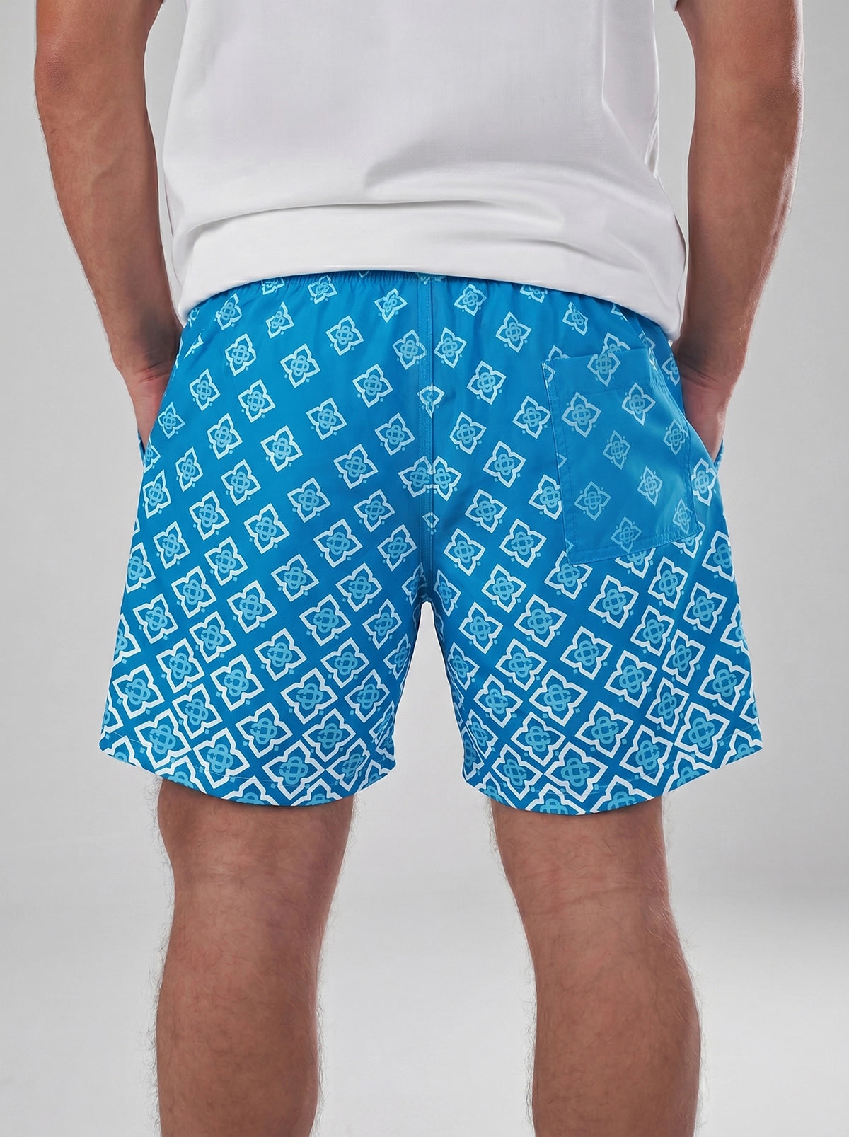 Swimshort – Mediterranean Tile Sky Blue