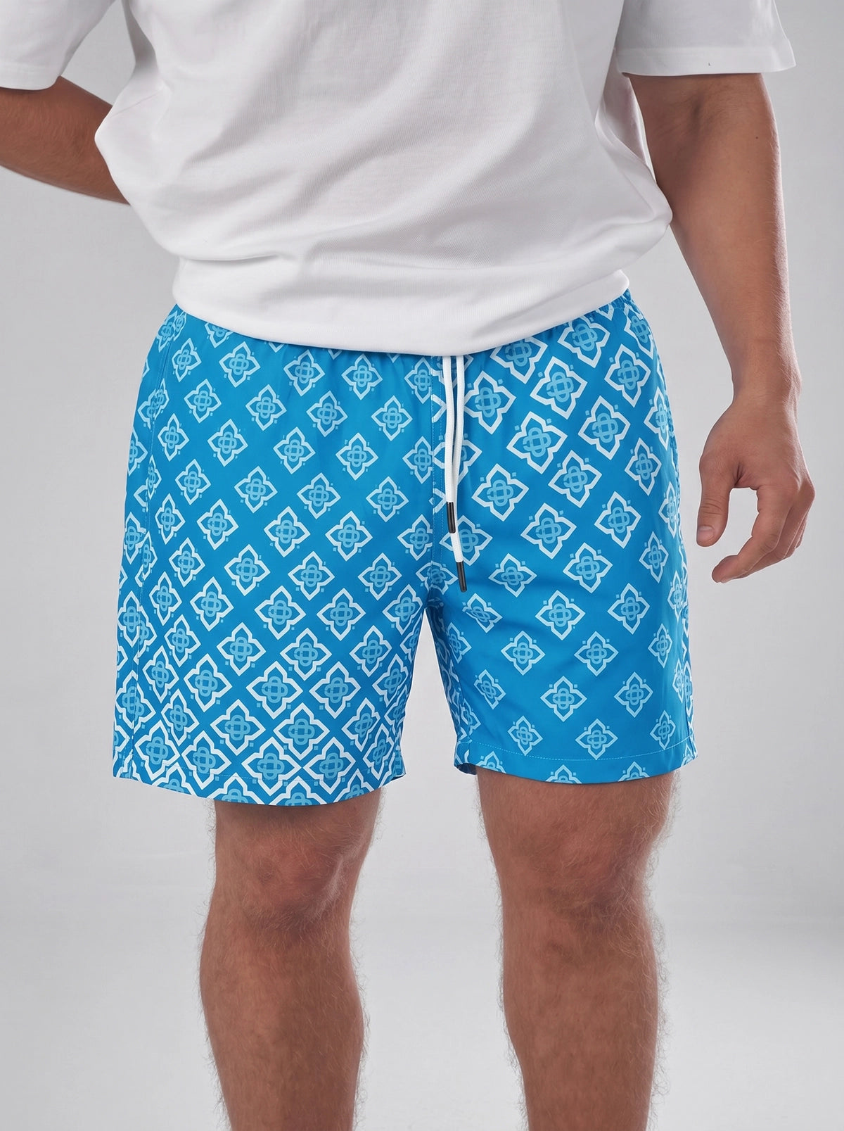 Swimshort – Mediterranean Tile Sky Blue