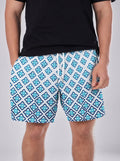 Swimshort – Mediterranean Tile White