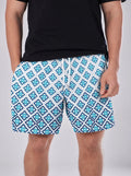 Swimshort – Mediterranean Tile White