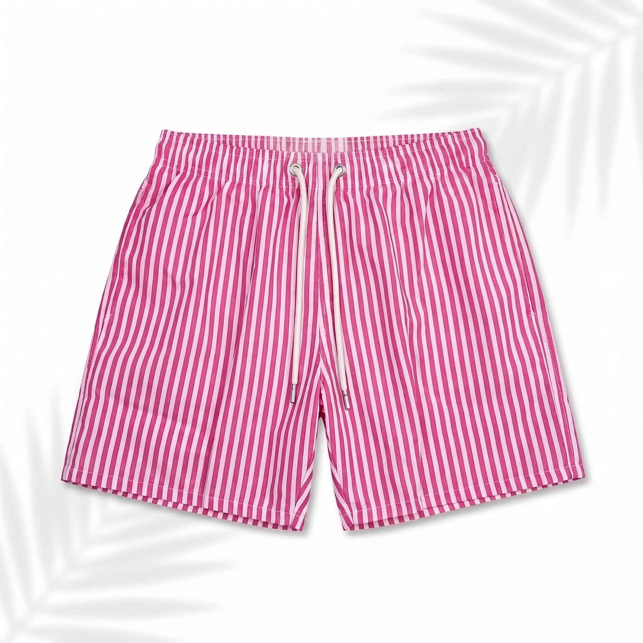 Swimshort – Red Pink Riviera Stripes