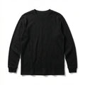 Ribbed Long Sleeves Undershirt - Black