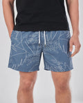Swimshort – Blue Tropical Print