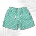Swimshort – Green Riviera Stripes