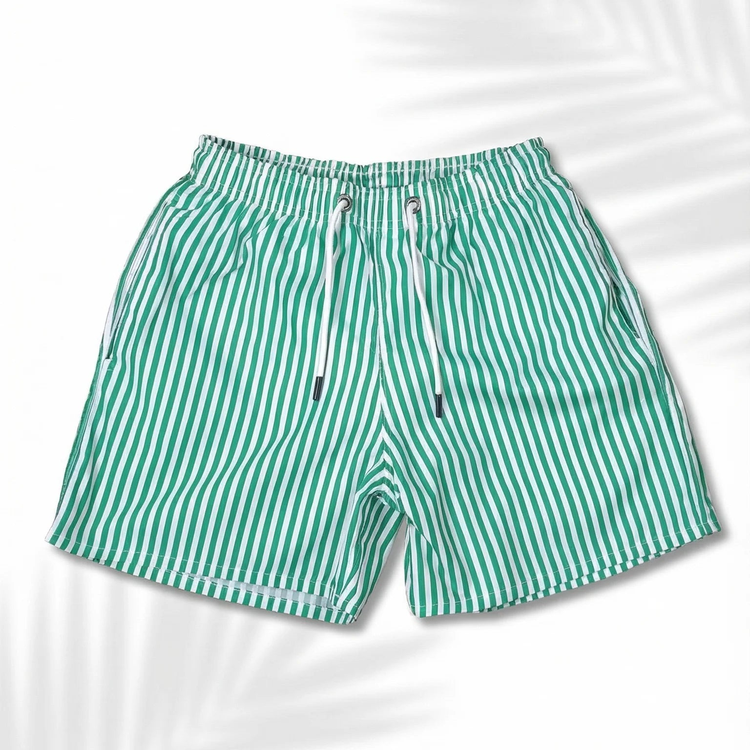 Swimshort – Green Riviera Stripes